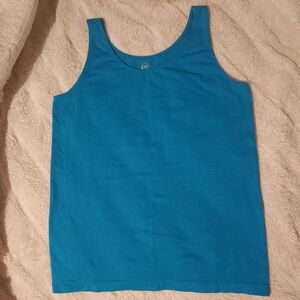 Cato WomensTurquoise Basic Cami Plus Sz 22/24W Nylon/Spandex NWOT